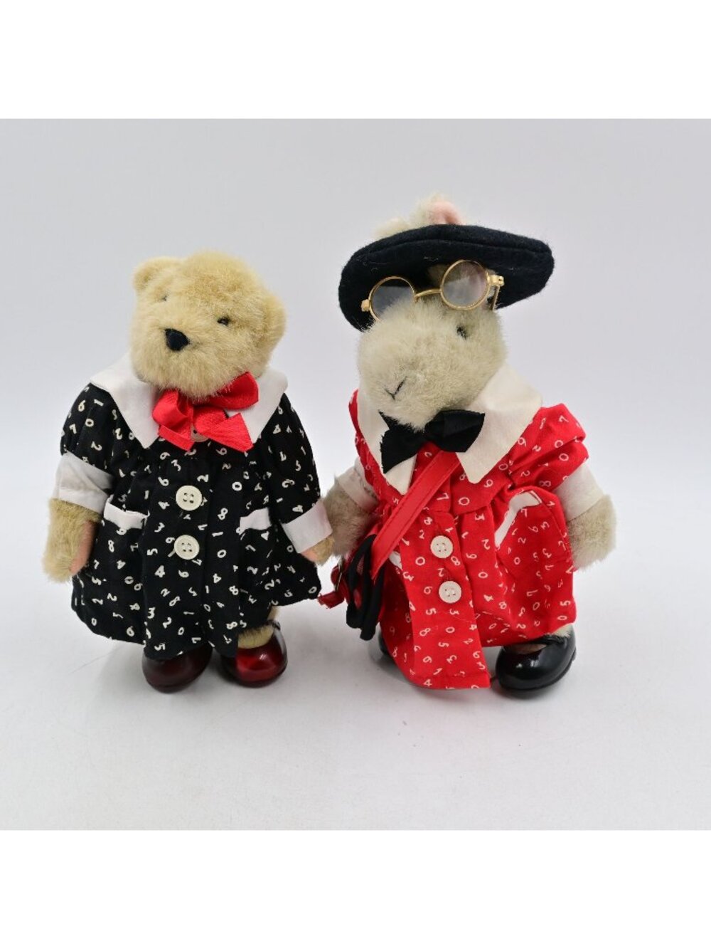 Muffy Vanderbear & Hoppy Vanderhare Back To School Dress Plush Set Vintage